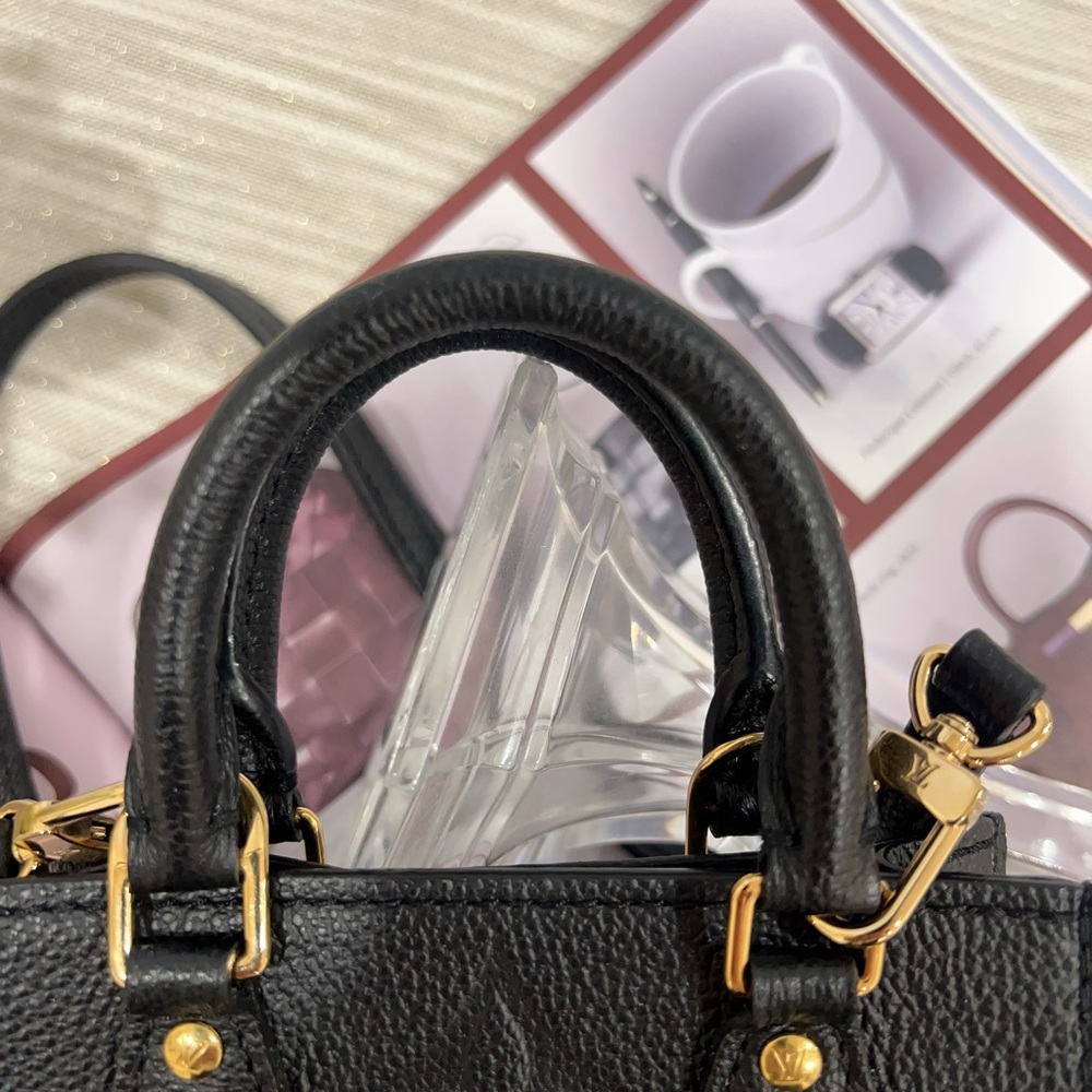 Louis Vuitton Black Monogram mini Tote Bag - Picture 3 of 16